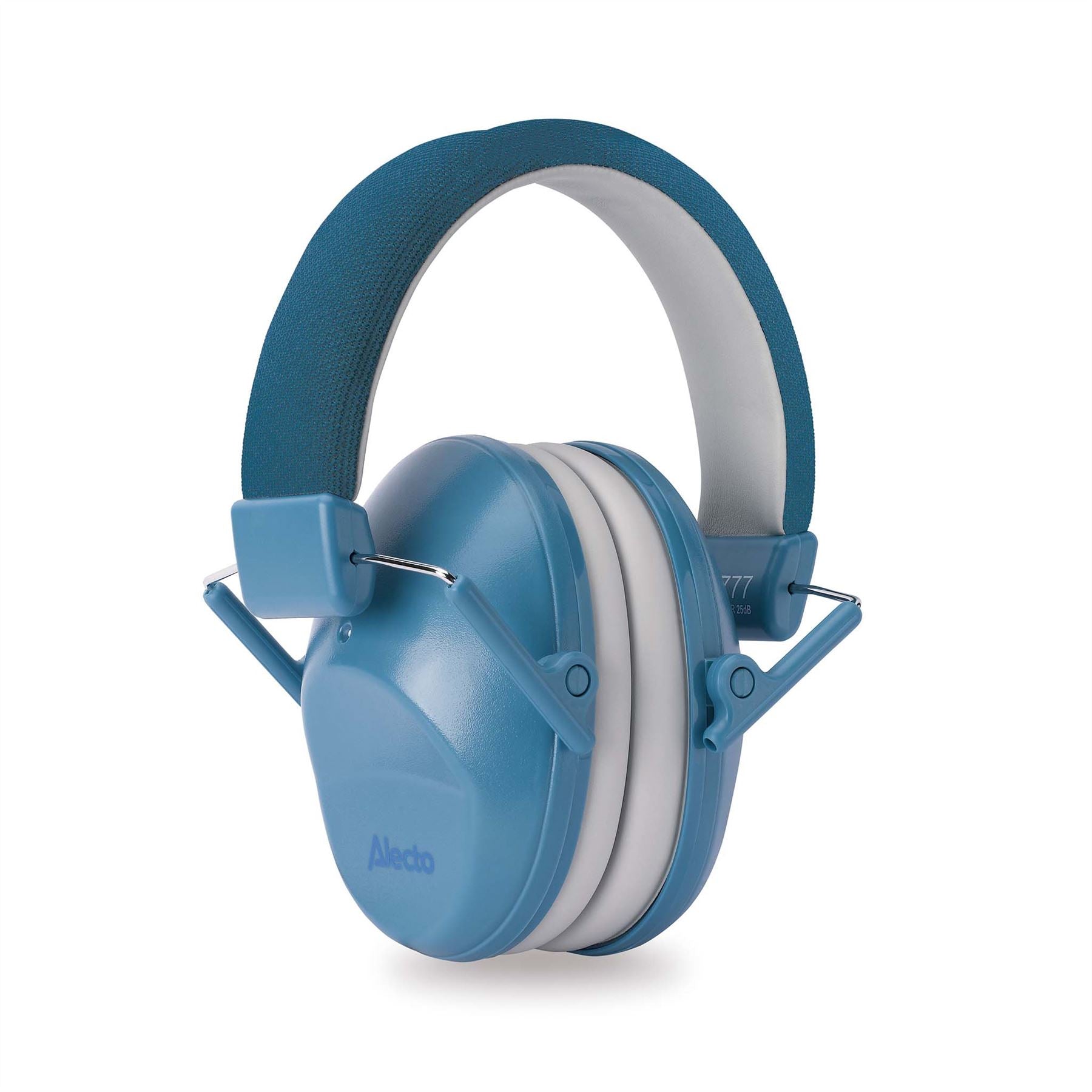 Alecto BV73BU Kids Ear Defenders Children, Age 5-17, Certified 25dB, Adjustable Size, Noise Cancelling Headphones Kids, Ear Defenders Autism, Ear Muffs for Toddler, Boys, Girls, School - Blue