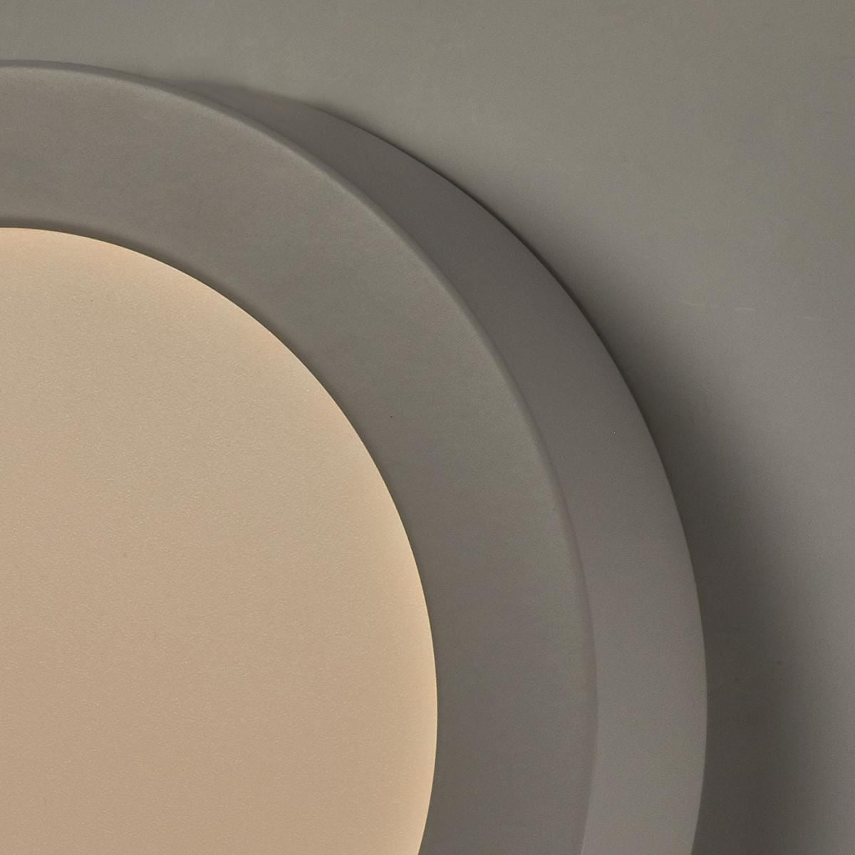 Nedis SmartLife Wi-Fi Ceiling Light 17cm Round 12W Warm/Cool White App Controlled / Alexa Google