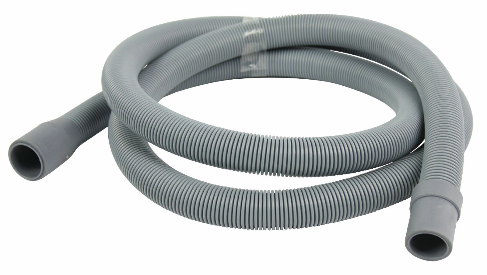 Nedis Outlet Appliance Drain Hose | 21 mm | 19 mm | 1.5 Bar | 90 °C | 1.80 m | Application: Dish / Washing Machine | Grey