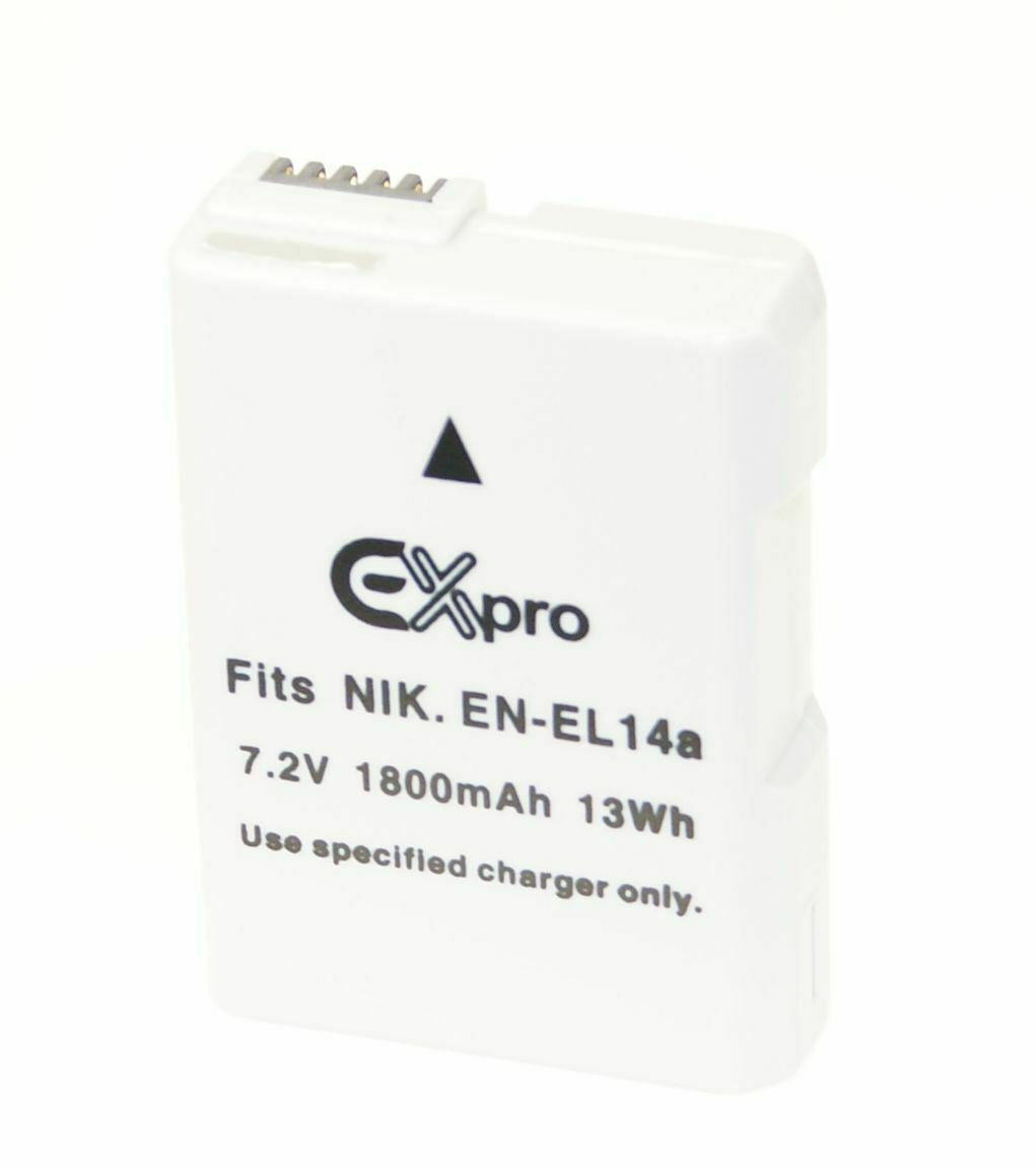 Ex-Pro Nikon EN-EL14, EN-EL14A Nikon Li-on Digital Camera Battery
