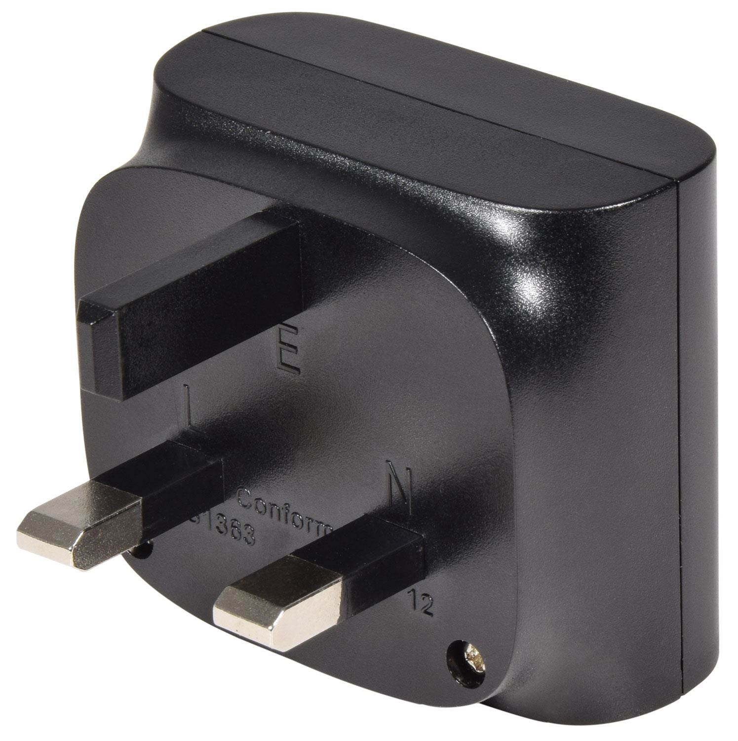 Mercury Dual USB UK Mains Charger 2.4A Perfect for Smartphones, Tablets & Other USB Devices