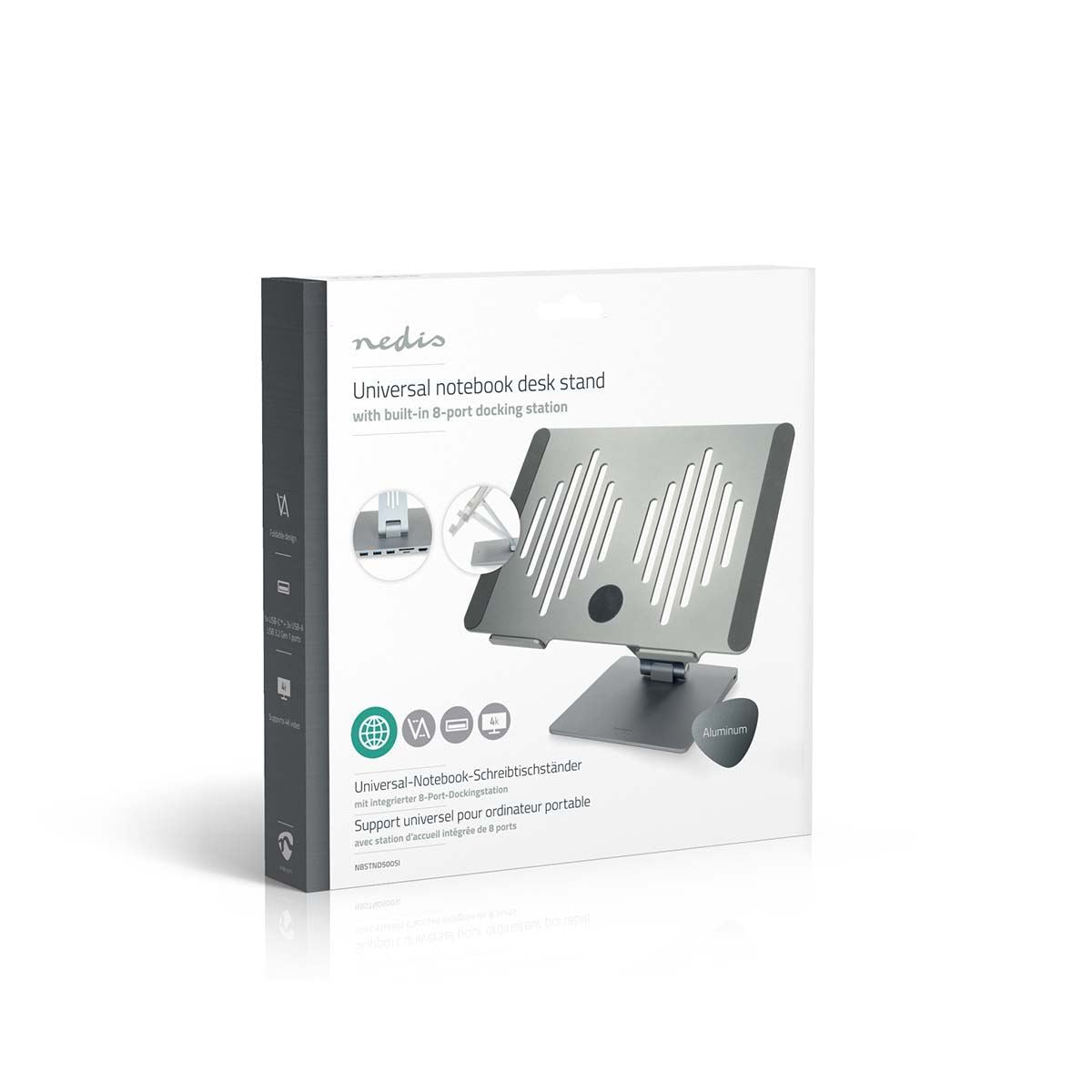 Nedis Notebook Stand | USB Powered | 17 " | Foldable