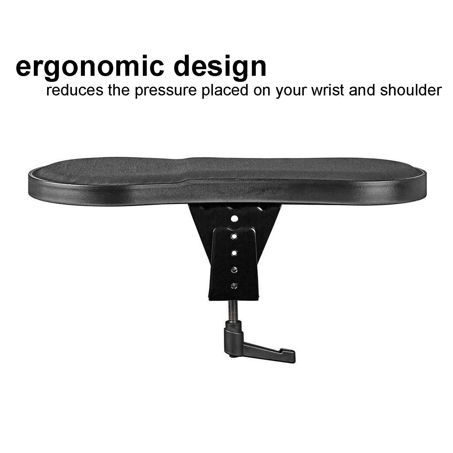 Nedis Armrest | Number of pivot points: 1 Pivot point(s) | Forearm pad length: 40 | Max. carrying capacity: 5 kg | Swivel angle: 360 ° | With mouse platform