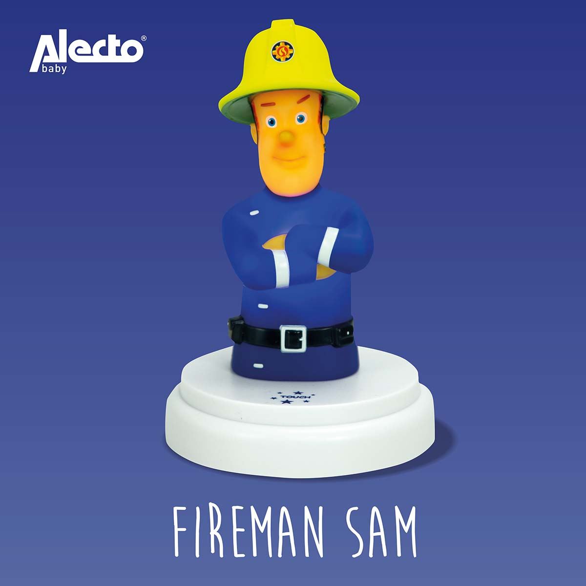 Alecto LED Fireman Sam Chrildrens Night Lamp Light