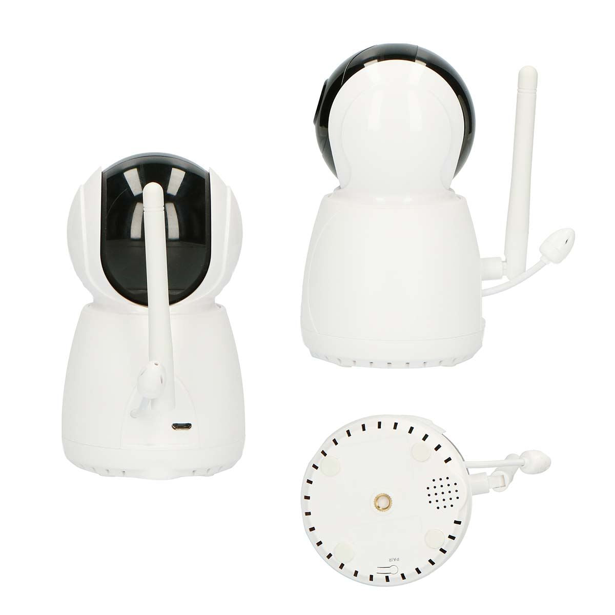 Alecto DVM-275 Wireless Video Baby Monitor Additional Add-on Camera | White