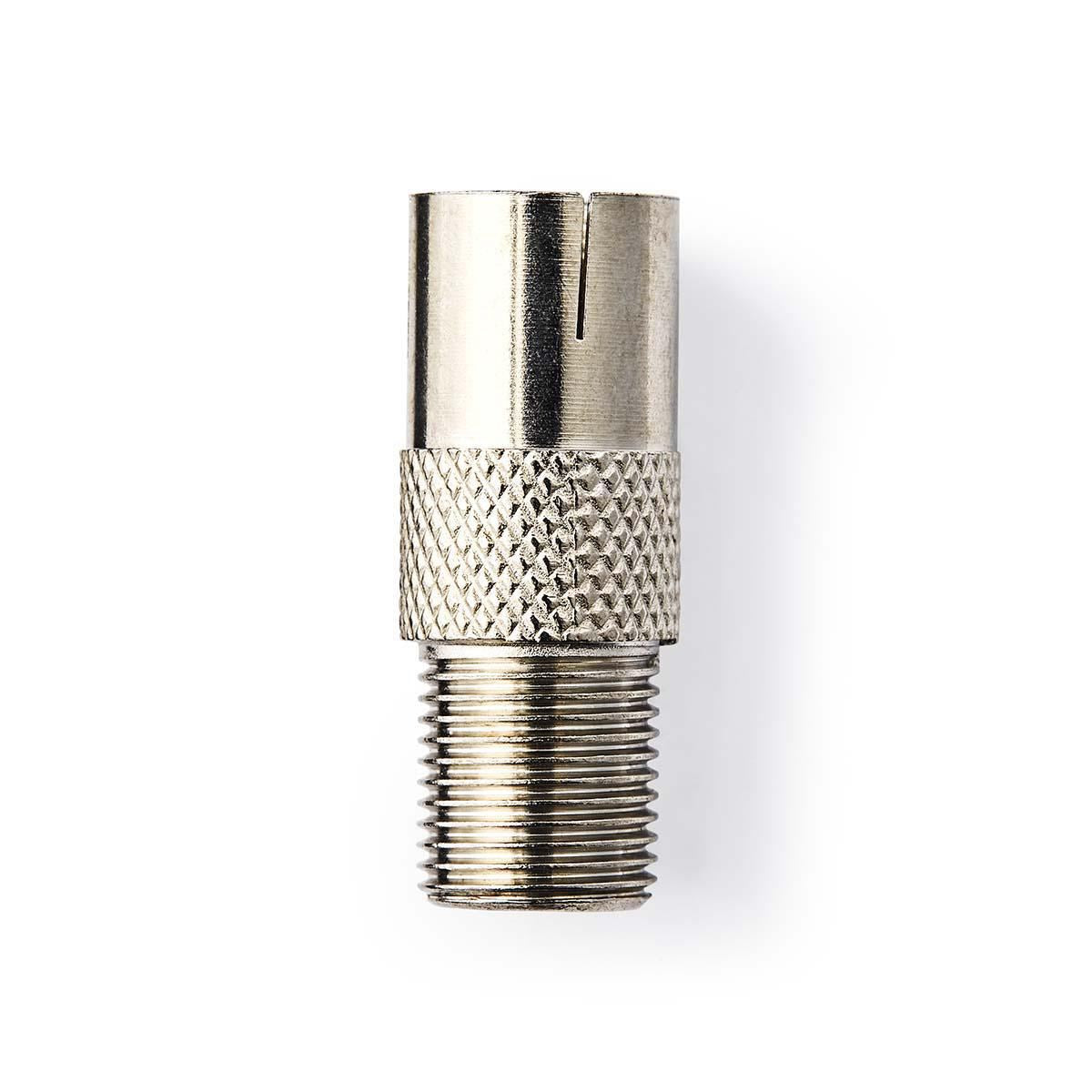 Nedis Satellite & Antenna Adapter | F Female - IEC (Coax) Female | Metal