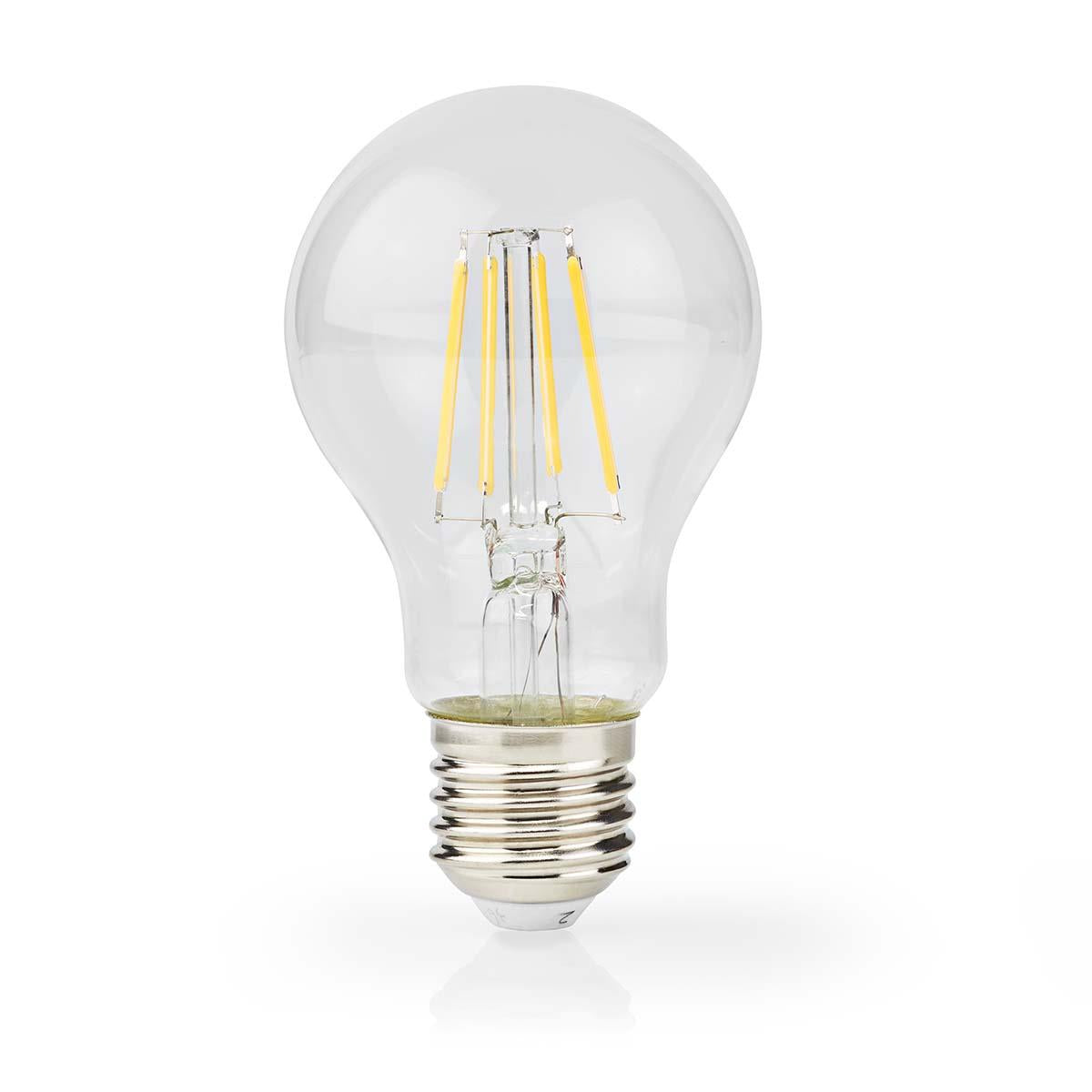 Nedis LED Filament Bulb E27 | A60 | 4 W | 470 lm | 2700 K | Warm White | Retro Style | 1 pcs