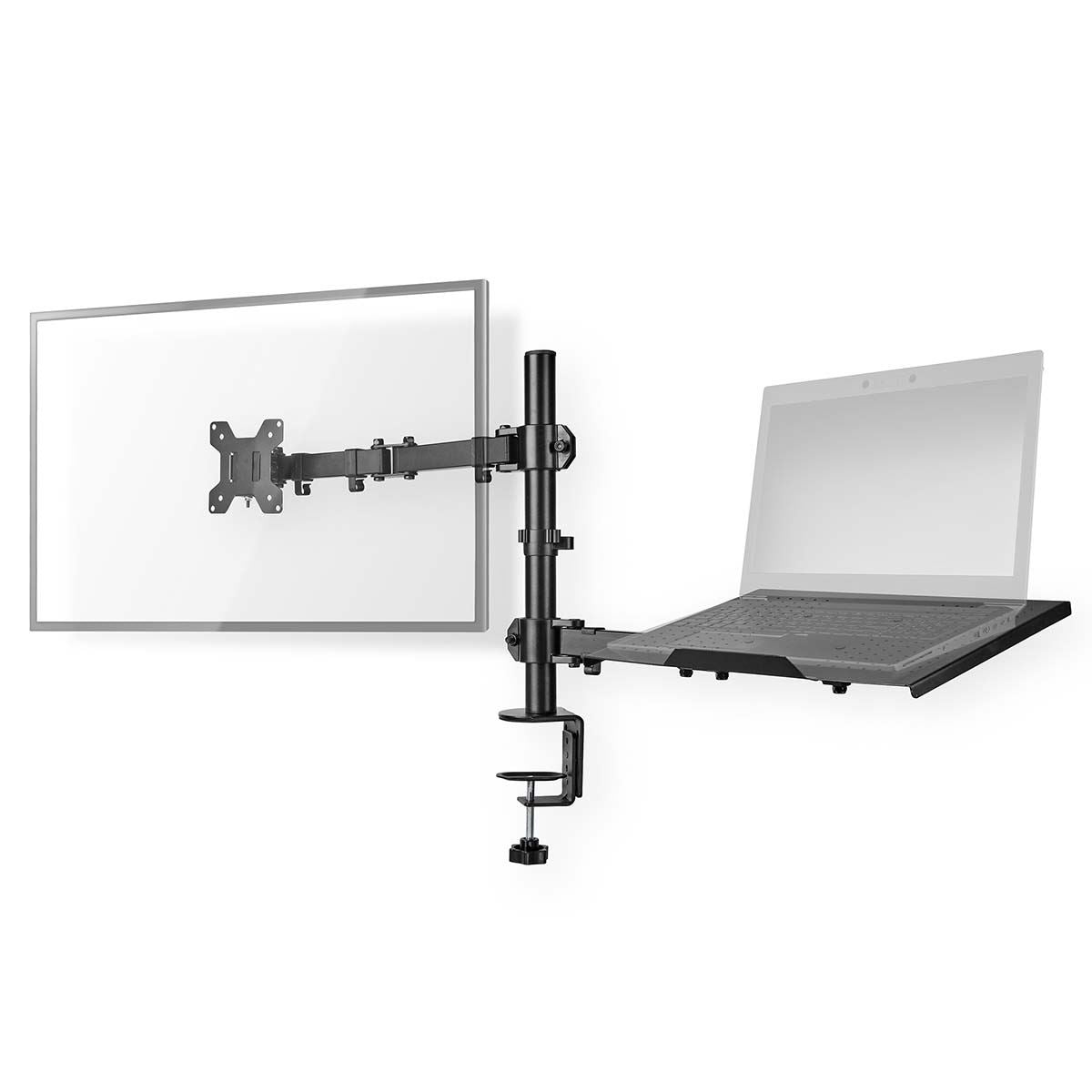 Nedis Desk Monitor Mount | Notebook | 1 Screen | 15 - 32 " | 75x75 / 100x100 | Interactive