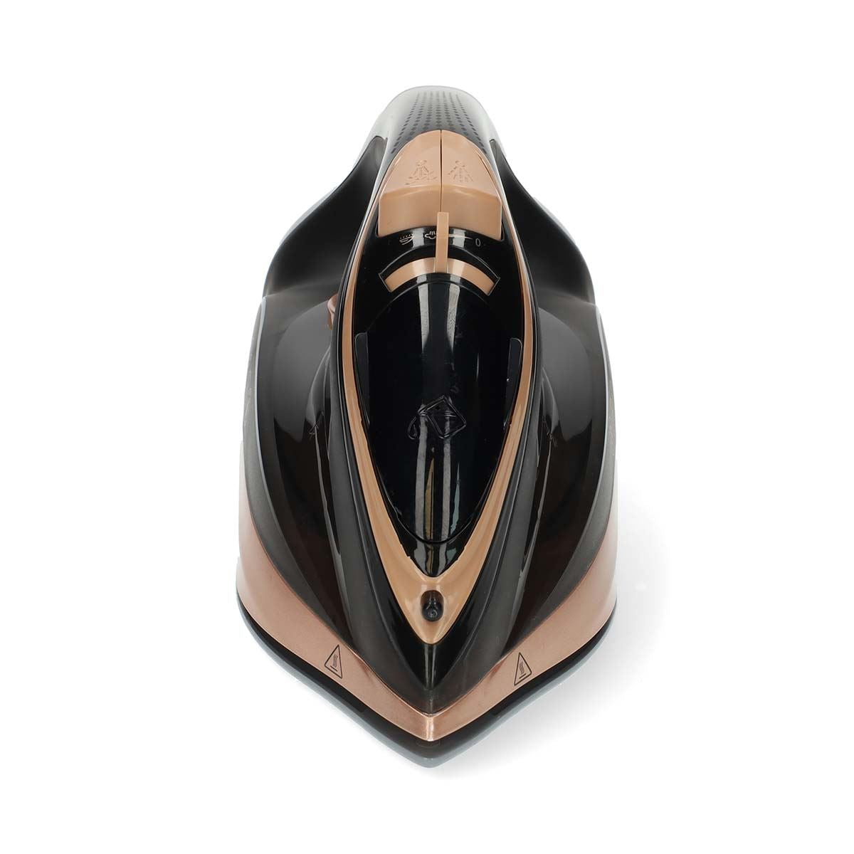 Nedis Steam Iron 2200W, Powerful Fast Heating, Adjustable Steam Control, Vertical Steam Spray Function, Large 260ml Water Tank, Stainless Steel Soleplate - Rose Gold