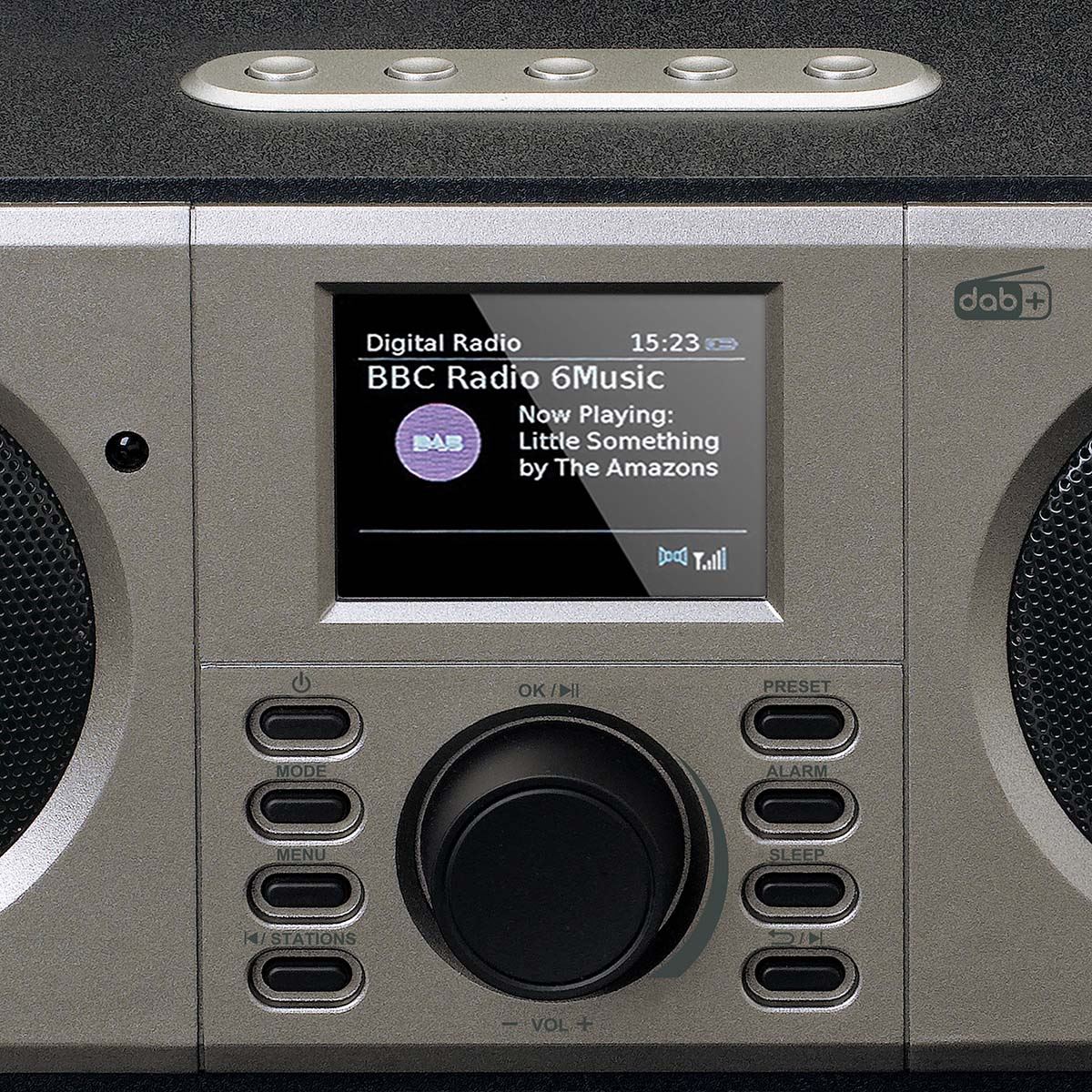 Lenco Stereo DAB+ FM Radio with Bluetooth® Black