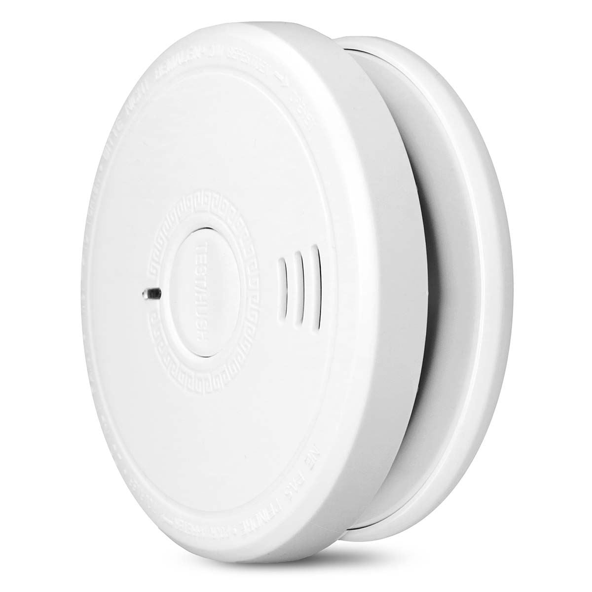 Alecto SA20 Smoke detector with Hush Button | >85 dB | Battery Included | EN14604:2005/AC:2008 | White |2 Pack