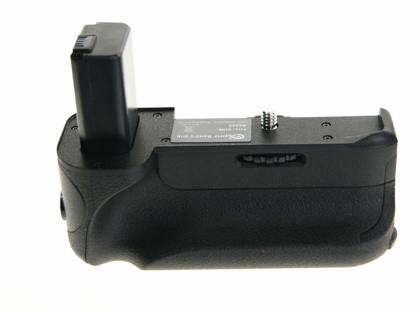 Ex-Pro Power Battery Grip VG-A6500 Vertical Battery Holder with IR Remote Shutter Release for Sony Alpha A6500 DSLR Camera (NP-FW50 Battery)