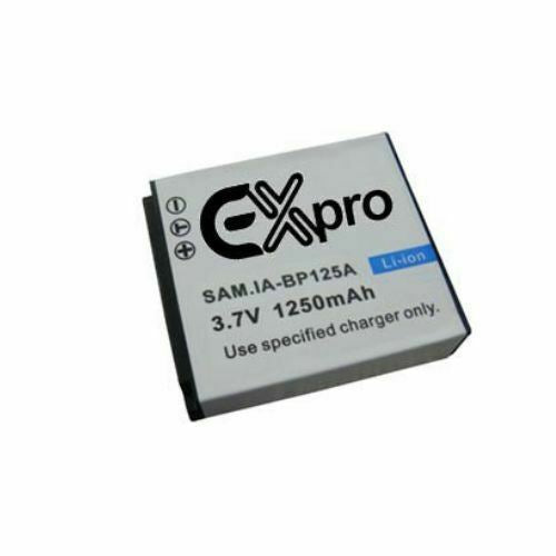 Ex-Pro IA-BP125A, IA-BP12A/EPP, BP125A Samsung Li-on Digital Camera Battery