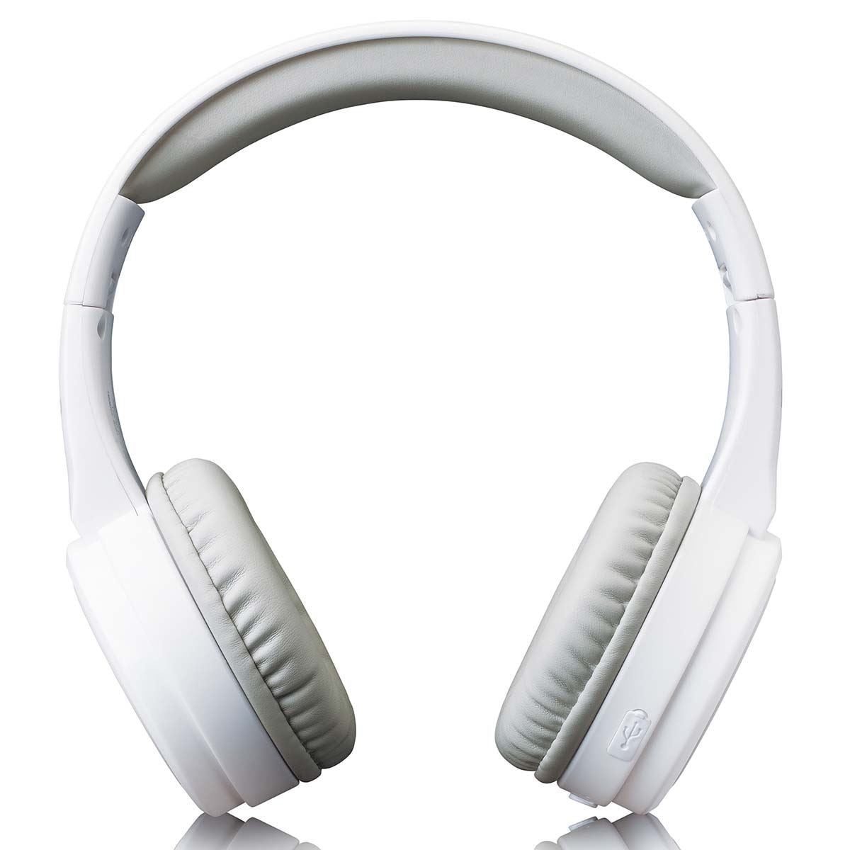 Lenco 330WH Bluetooth® Headphones  IPX Splashproof | White
