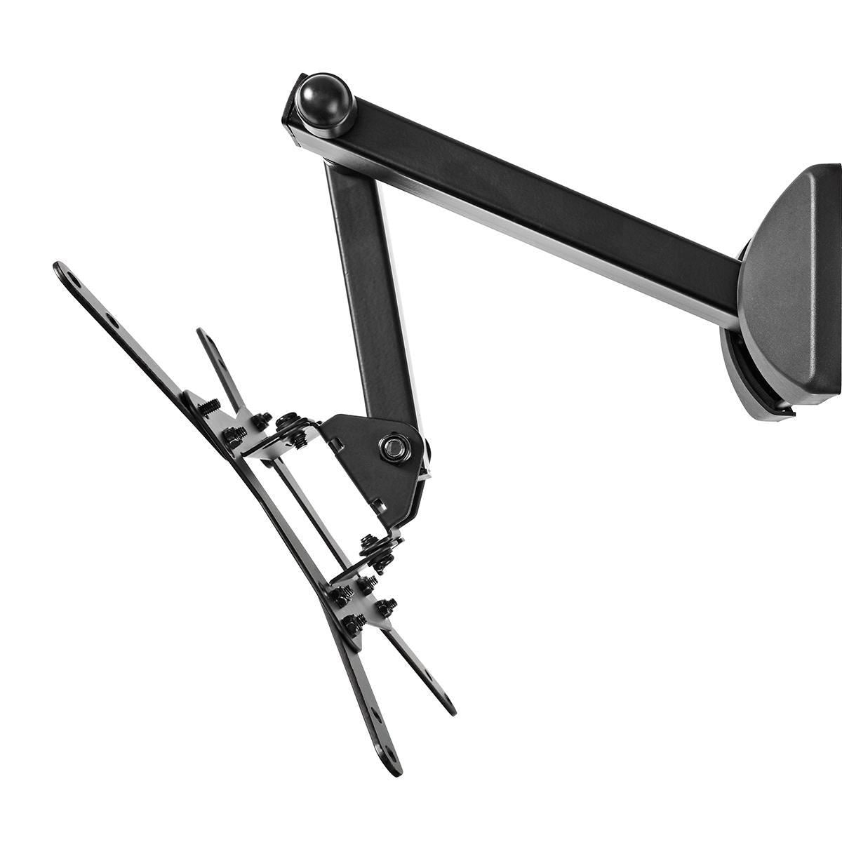 Nedis Full Motion TV Wall Mount | 10 - 32 " | Maximum supported screen weight: 30 kg | Tiltable | Rotatable | Minimum wall distance: 68 mm | Maximum wall distance: 370 mm | 3 Pivot point(s) | Steel | Black