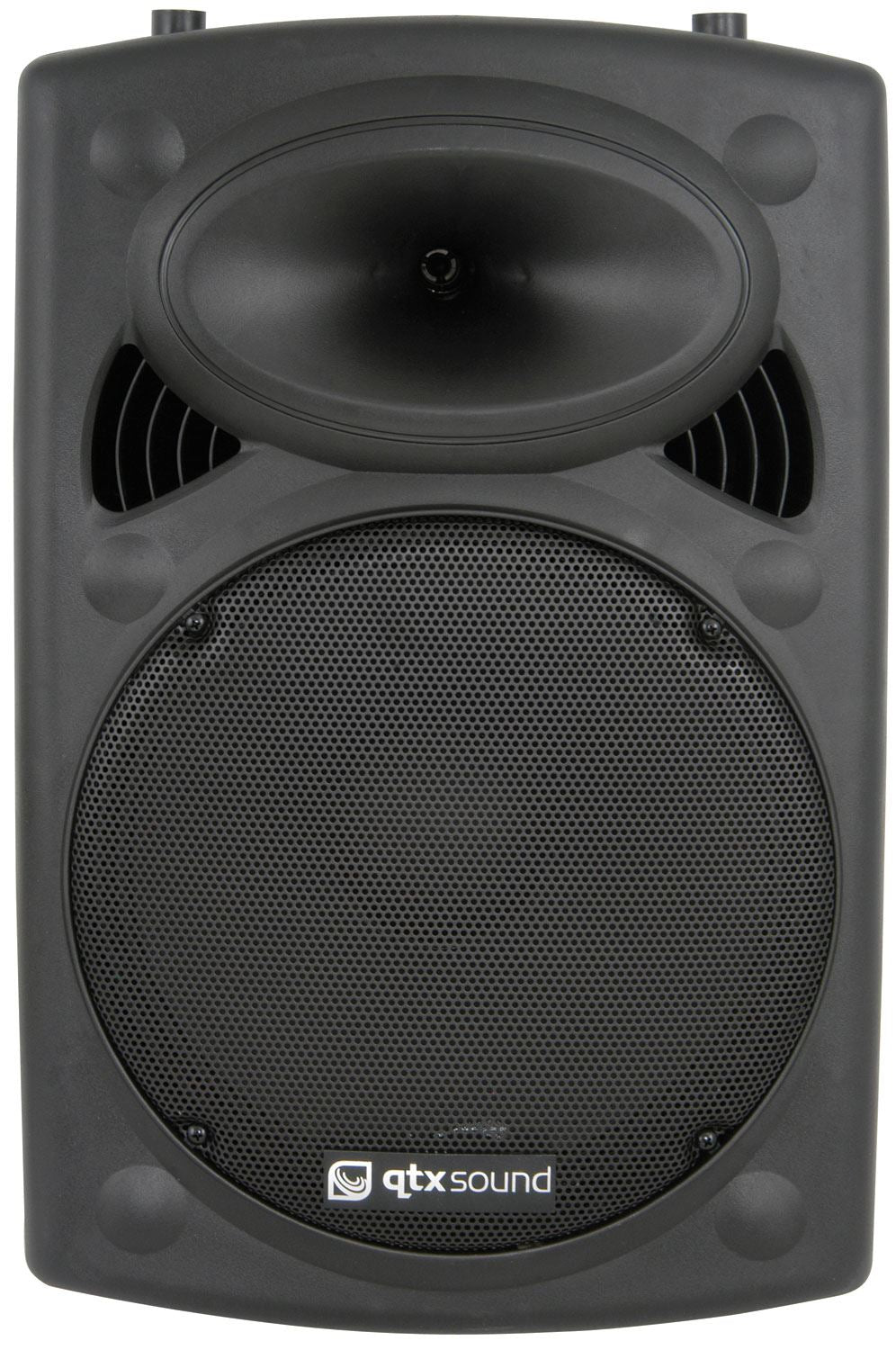 QTX QR QR15 500W 15" Passive Moulded PA Speaker Boxes