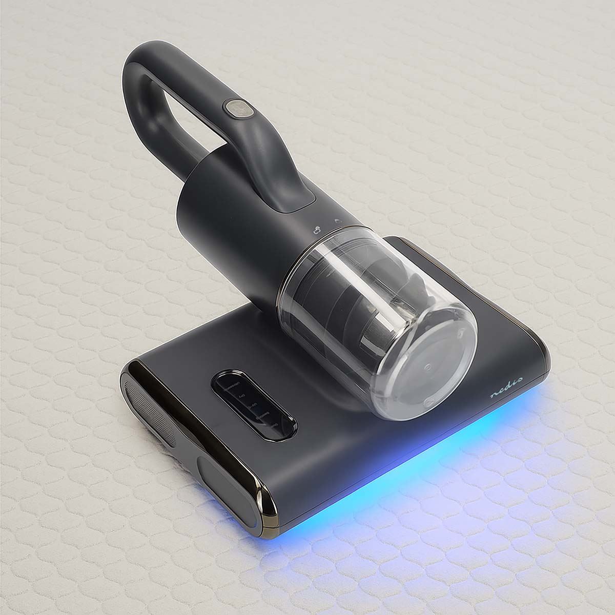 Nedis 5-in-1 Corded Handheld UV Mattress Vacuum Dual Rolling Brush Cleaner 500W  Hepa, Mite remover, Ultrasonic and UV sterillization