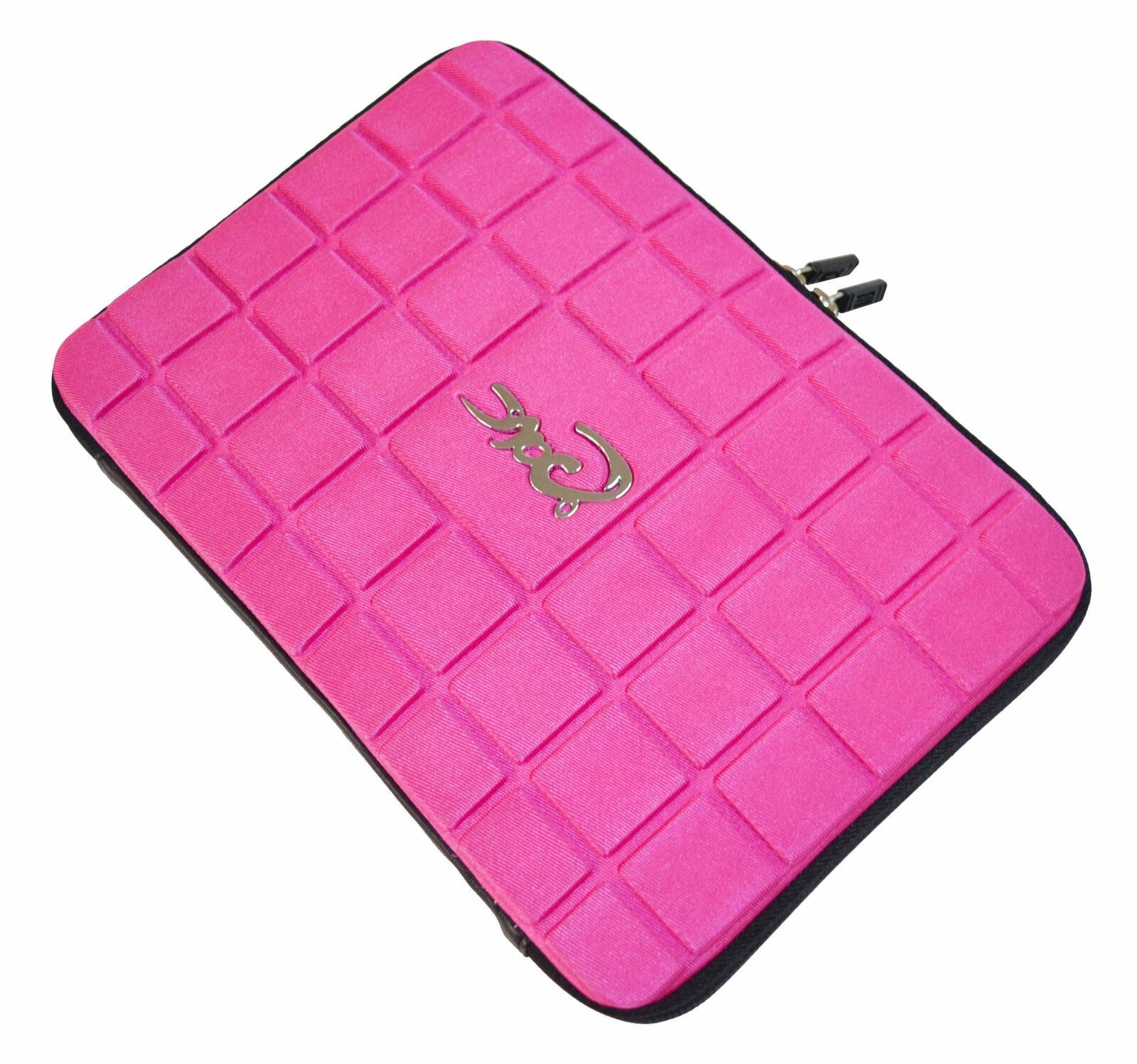 Croco Super Chocolate Case Cover Carry Sleeve for 10.1-Inch Samsung Galaxy Tab/Tab2 P7500, P7510 - Plum