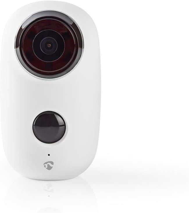 Nedis Smartlife Rechargeable IP Camera with mount | IP65 | Outdoor | PIR Motion Sensor | White