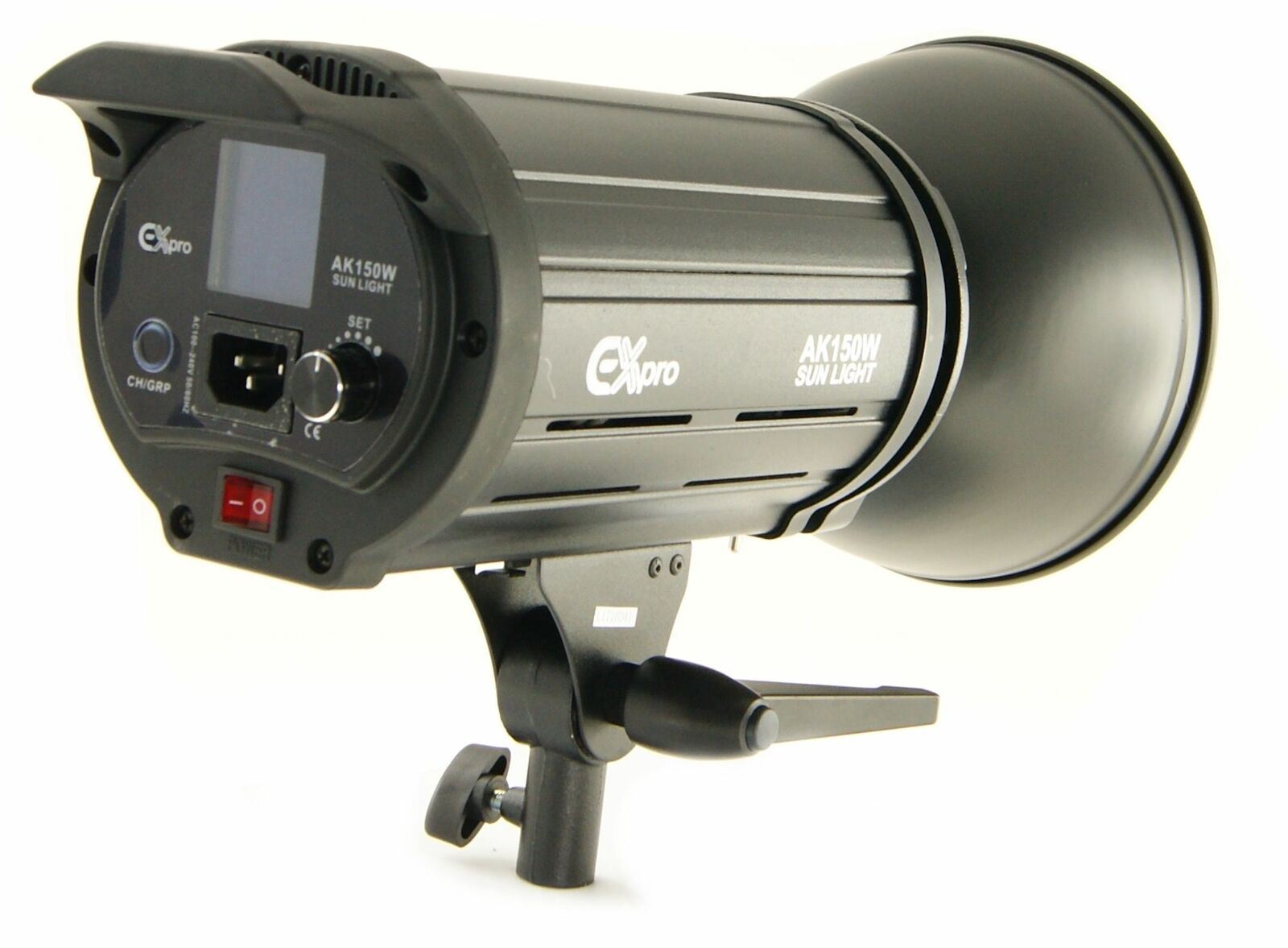 Ex-Pro LED-AK150W 5700K 200K LED Video Light with Bowens Mount Continous Light - 150w 15000lm - Wireless Remote Version