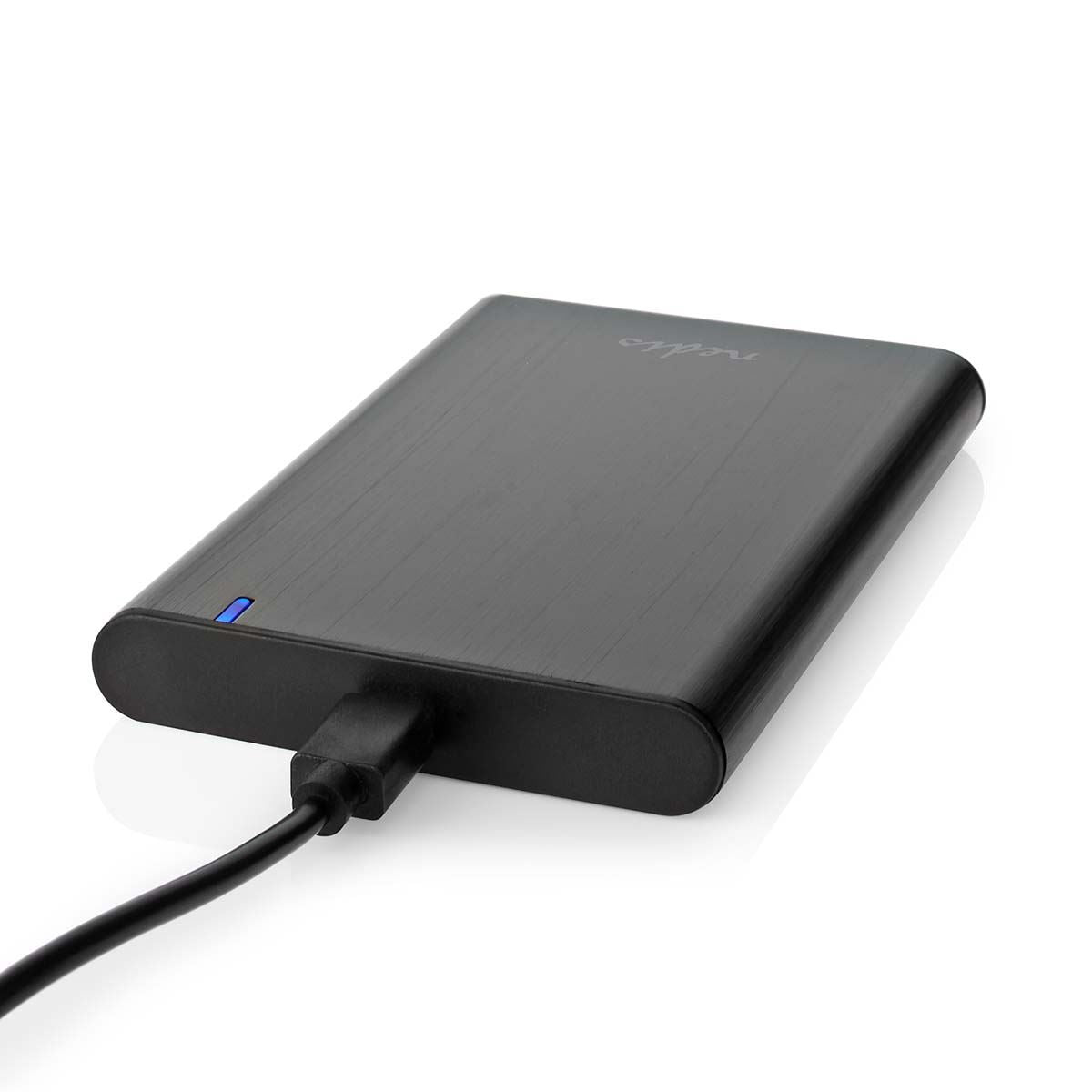 Nedis Hard Disk Enclosure | 2.5 " | USB 3.1 Gen1 | USB Type-A / USB Type-C™ | Notebook / PC | Aluminium