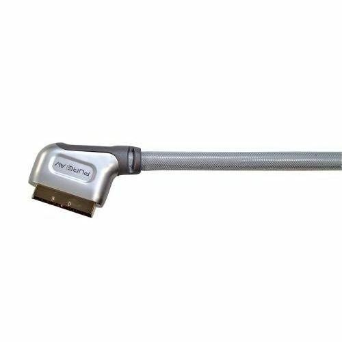 Belkin PureAV 4.8m Silver Scart to Scart Connection Cable - Silver