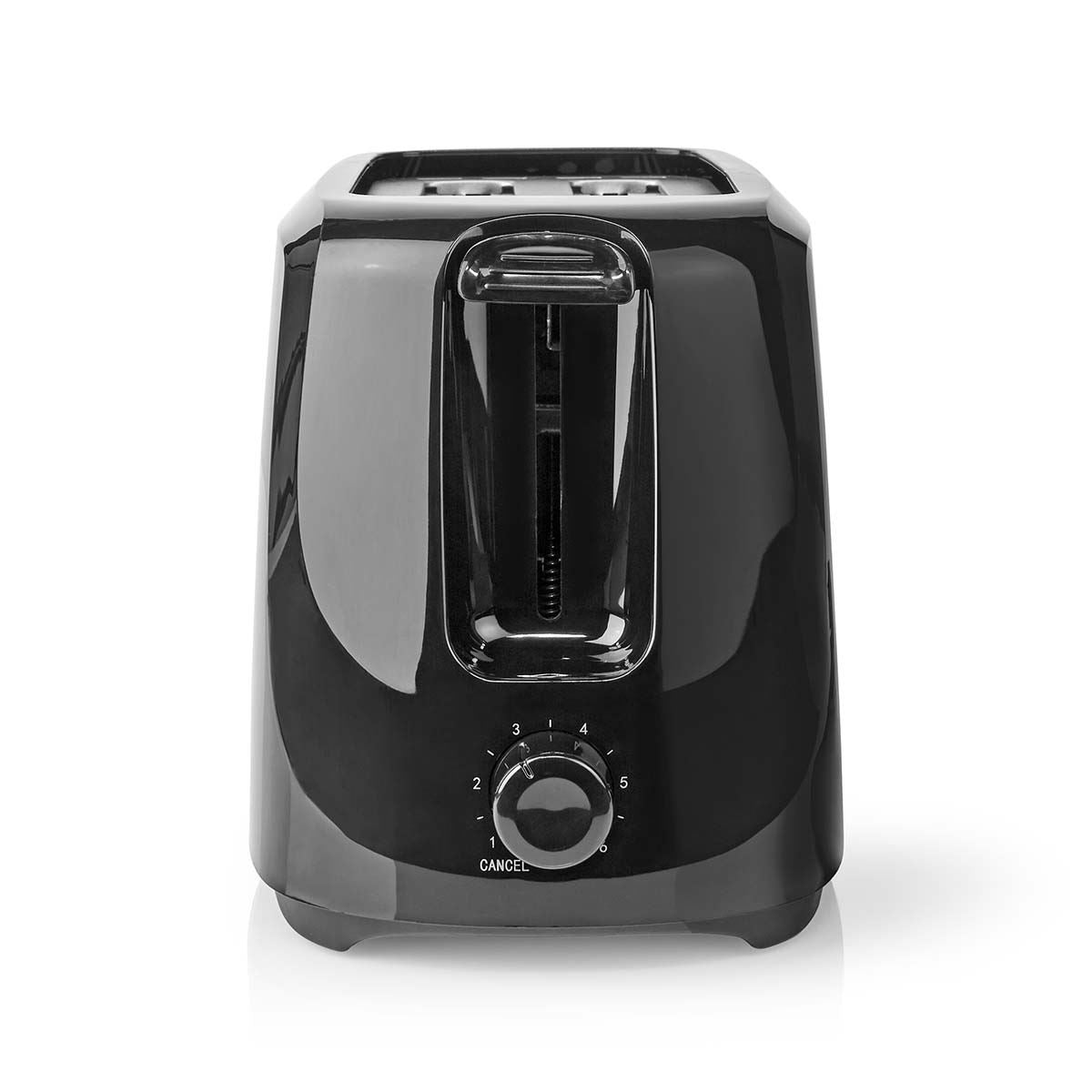 MELISSA Compact 2 Slice Toaster with Adjustable Browning Control, 6 Toasting Levels, and Removable Crumb Tray, 700W