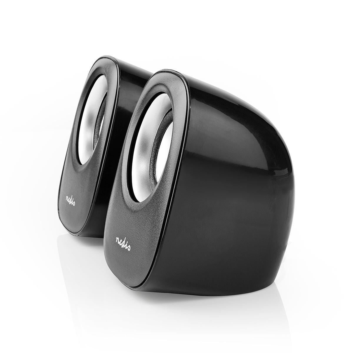 Nedis PC Speaker | 2.0 | 12 W | 3.5 mm Male | USB Powered | Volume control