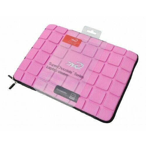 Croco 11" Inch Apple Macbook Air Super Chocolate Carry Case Sleeve (Pink)