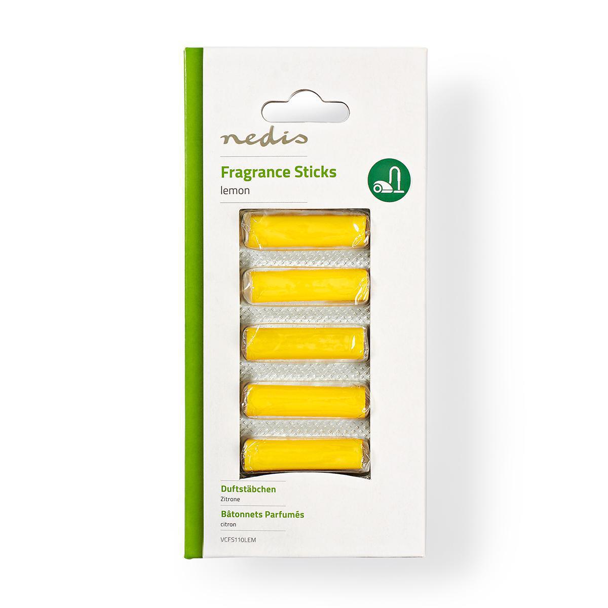 Nedis Vacuum Cleaner Fragrance | Lemon | 5 Refills | Yellow
