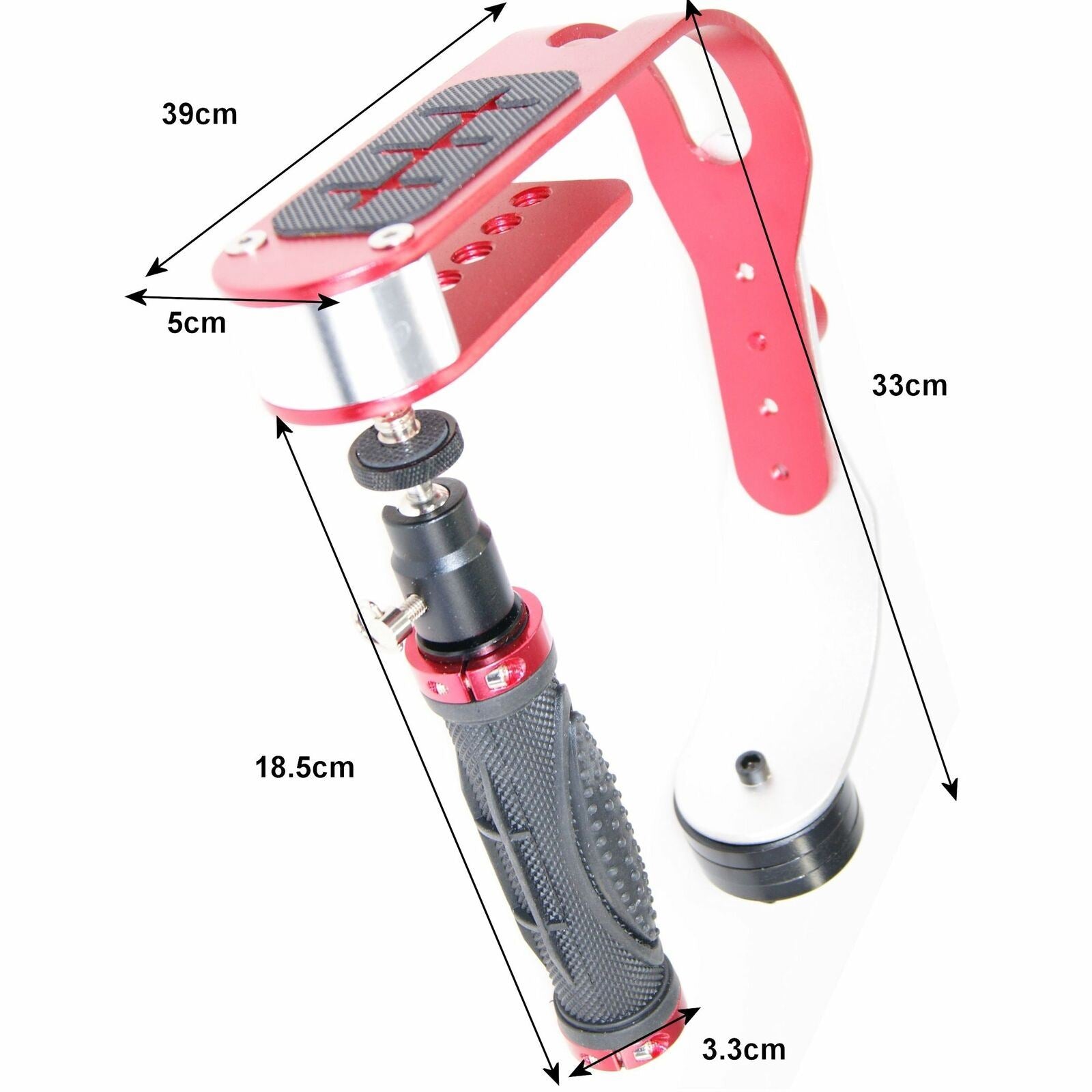 Ex-Pro Professional CNC Machined Handheld Video Stabiliser for DSLR Camera / Camcorde