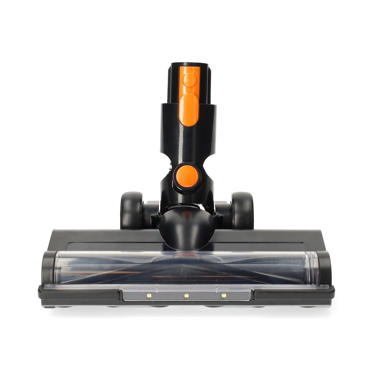 Nedis Stick Vacuum Cleaner | 130 W | 25.9 VAC | Motorized Brush with Integrated Lighting | 10000 Pa | HEPA air filter | Black / Orange