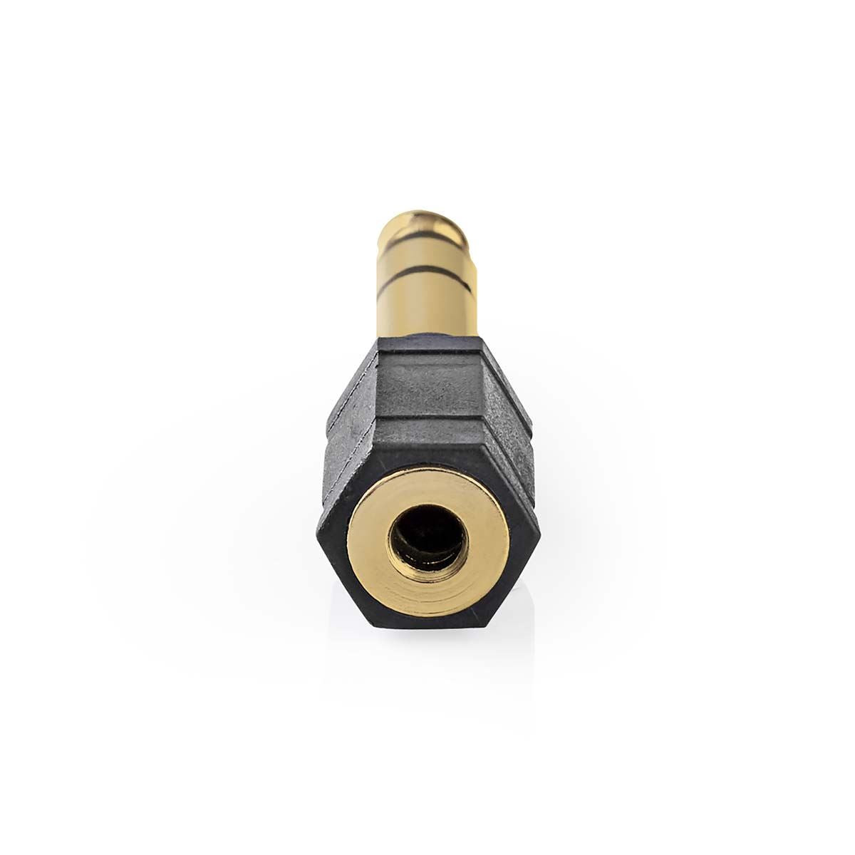Nedis Stereo Audio Adapter | 6.35 mm Male | 3.5 mm Female | Gold Plated | Straight | ABS | Anthracite | 1 pcs | Box