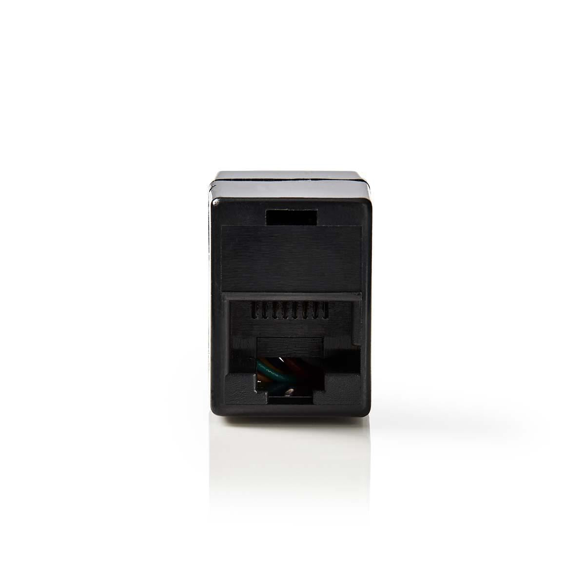 Nedis CAT6 Network Adapter | Unshielded | RJ45 (8P8C) Female | RJ45 (8P8C) Female | Crossover | Straight | ABS