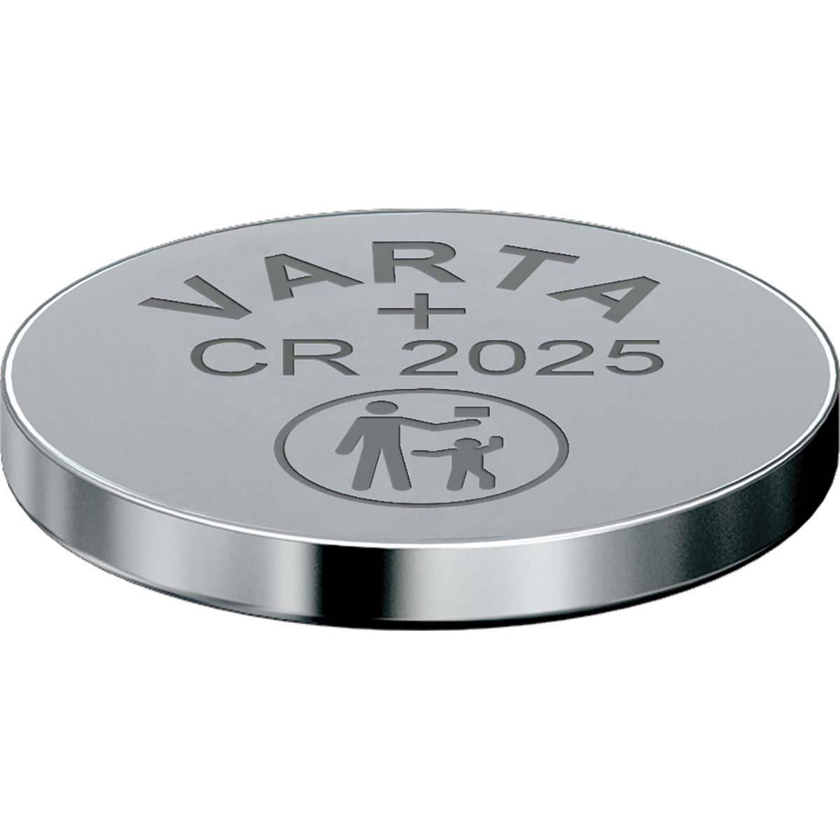 Varta CR2025 Lithium Button Cell Battery 3 V 1-Blister