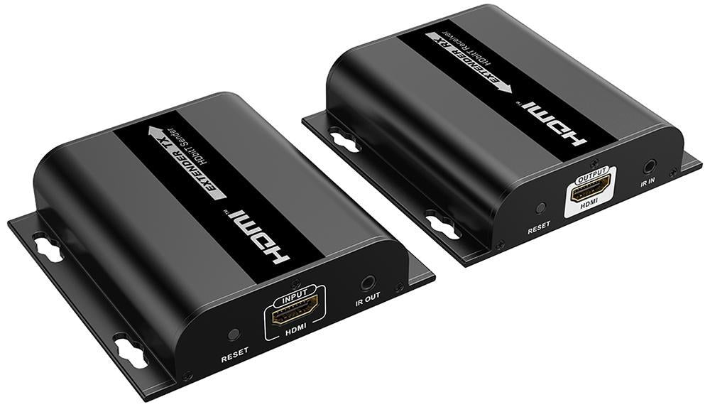 HDMI Extender 120m Over Single Cat5/Cat6 with IR Control