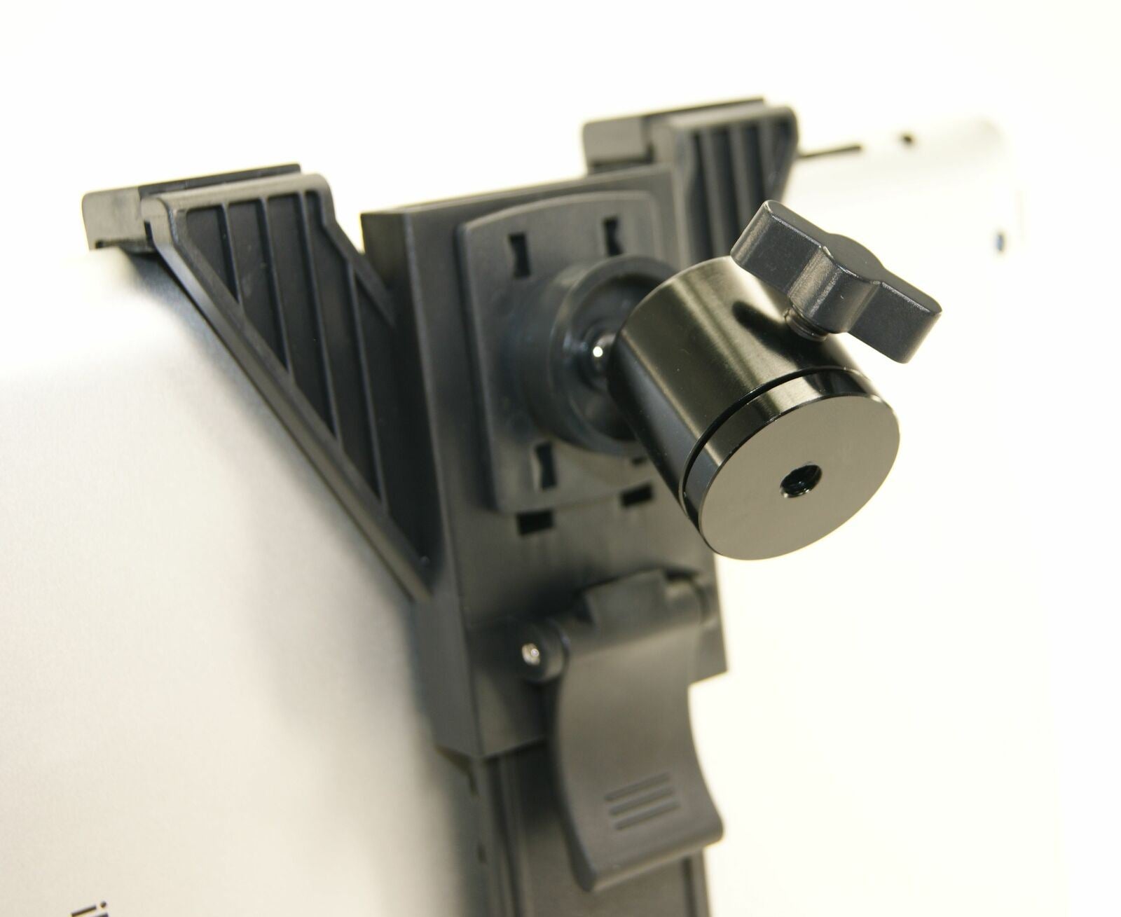 Ex-Pro iPad/Tablet Universal Mount System with Ball Head 360 Swivel Adjustment with standard 1/4" Thread mount.