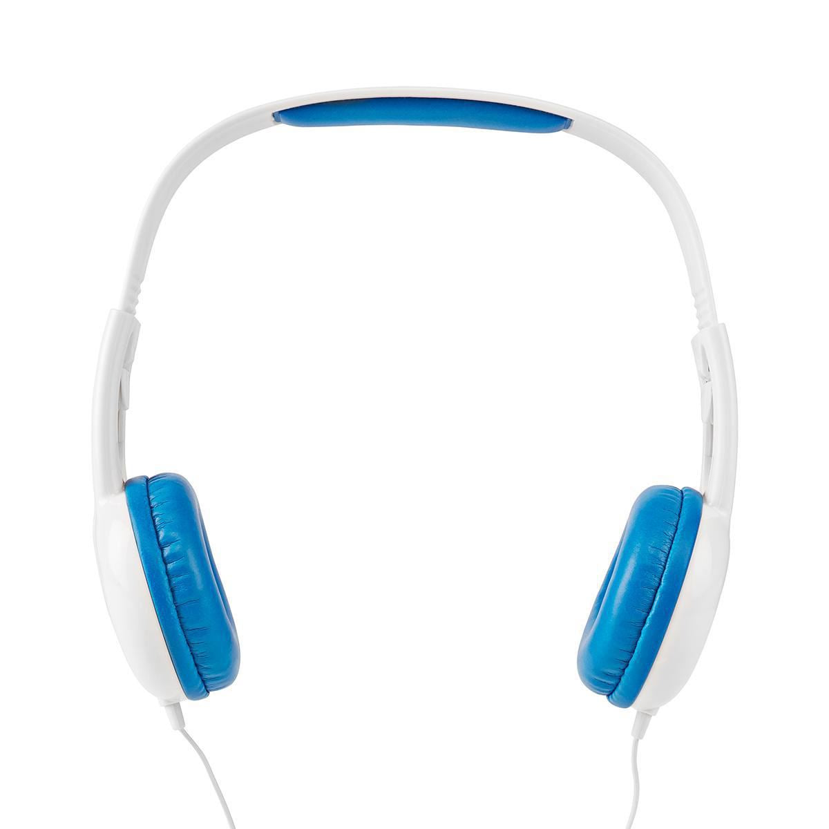 Nedis On-Ear 3.5mm Wired Headphones | Cable length: 1.20 m | 82 dB | Blue