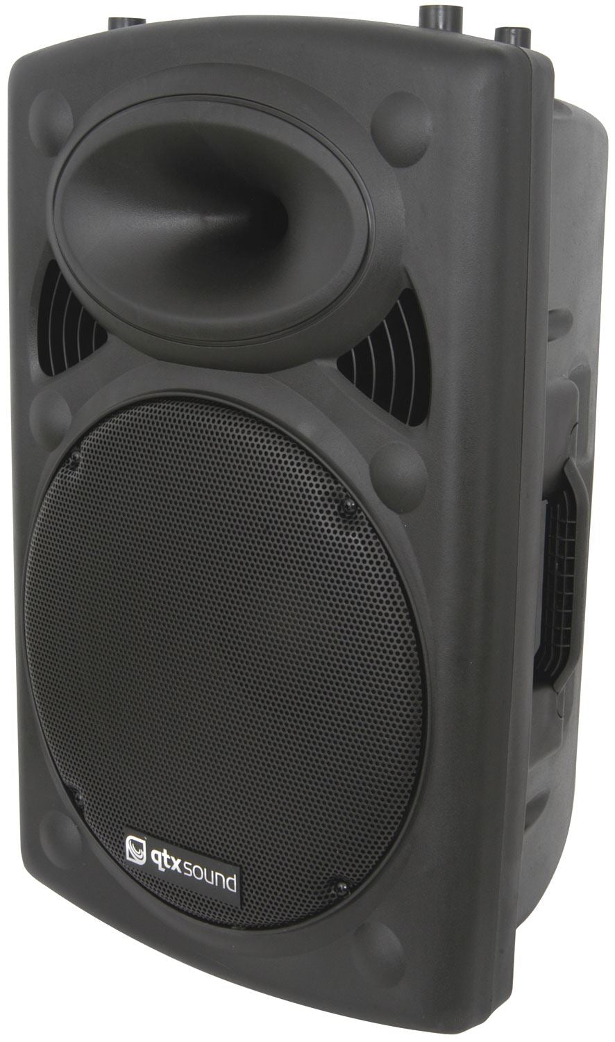 QTX QR QR15 500W 15" Passive Moulded PA Speaker Boxes