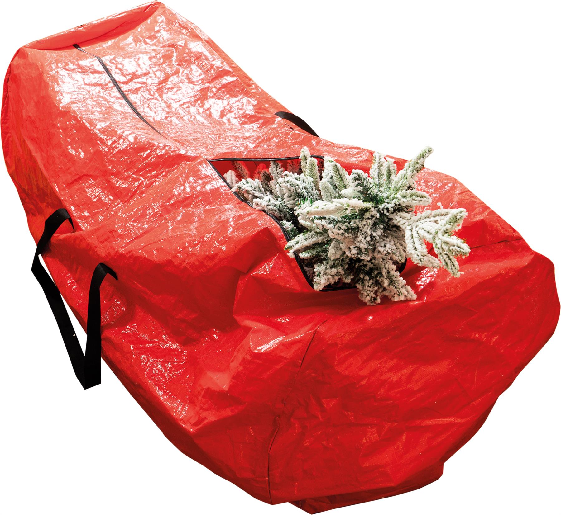 Large Multi Purpose Storage Bag for Christmas Decorations, Clothes, Bedding etc. - Red