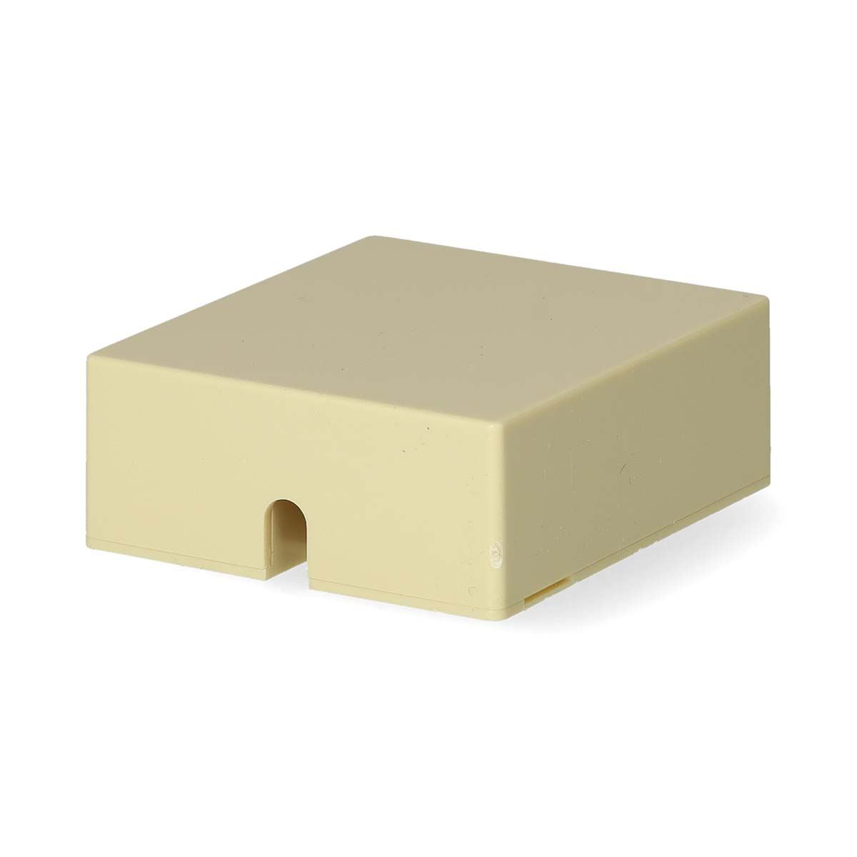 Nedis Telecom Wall Box | Connector type: RJ11 | RJ11 Female | RJ11 Female | Straight | PVC | Ivory | Box
