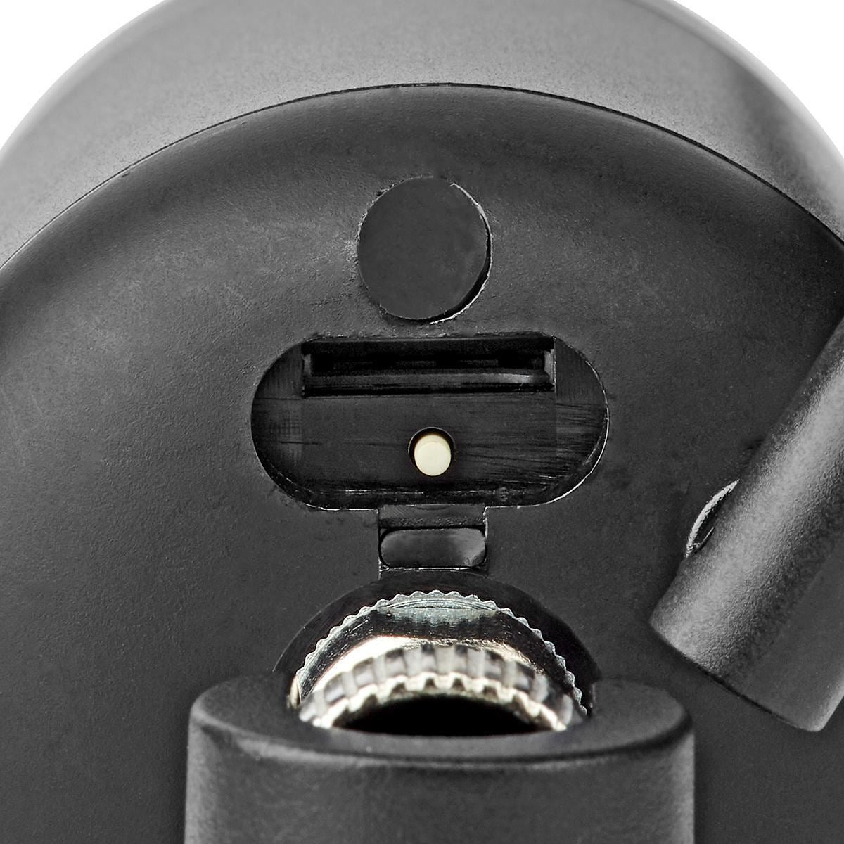 Nedis SmartLife Outdoor Camera, Full HD 1080p CCTV Home Security Cam, IP65 Waterproof, with Night Vision, 2 Way Audio and PIR Motion and Sound Sensor - Black