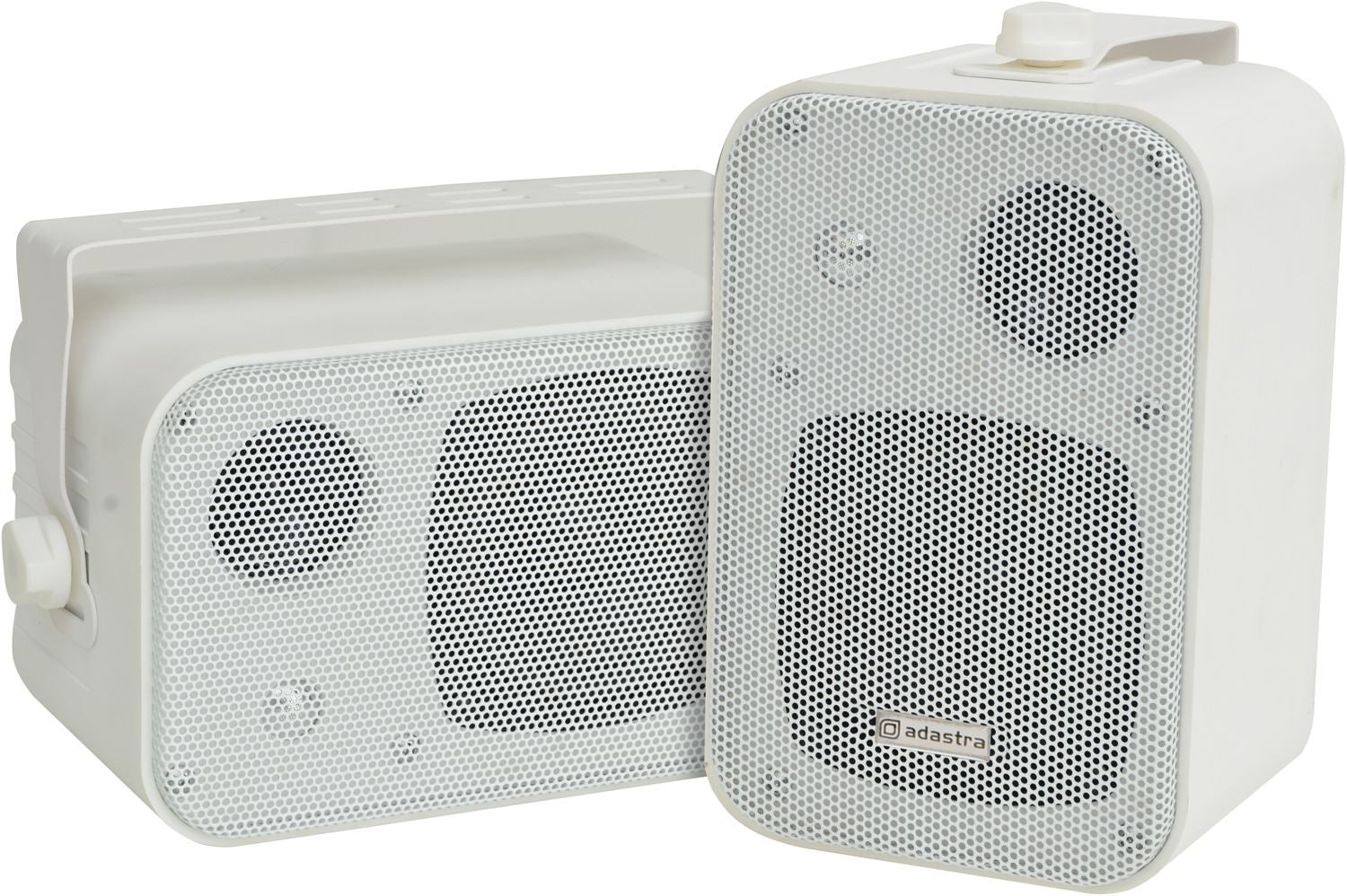 Adastra B30V-W 100V Line powerful Speakers with brackets 4" 30W White- Pair