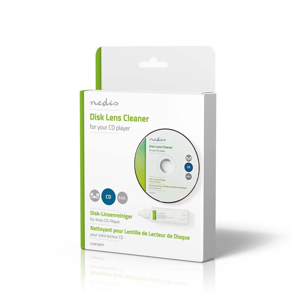 Nedis Disc Lens Cleaner | CD | 20 ml