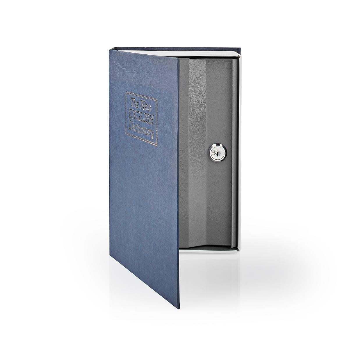 Nedis Book Safe, "Dictionary" Portable Secret Style Diversion Money Box Vault, Strong Steel Security with 2 Keys - Mediuem