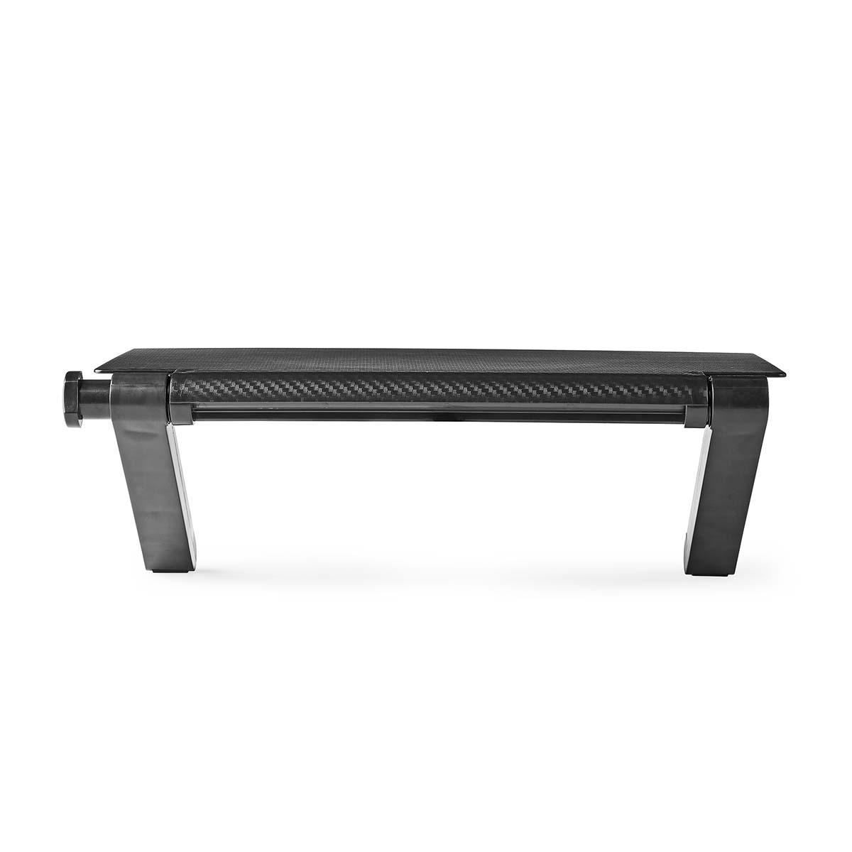 Nedis Screen Top Shelf | Used for: Desktop / Notebook | Max. carrying capacity: 6 kg | Black | Plastic