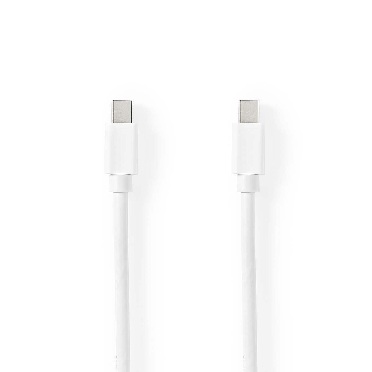 Nedis 2m Mini DisplayPort to Mini DisplayPort male Thunderbolt Cable Lead - White