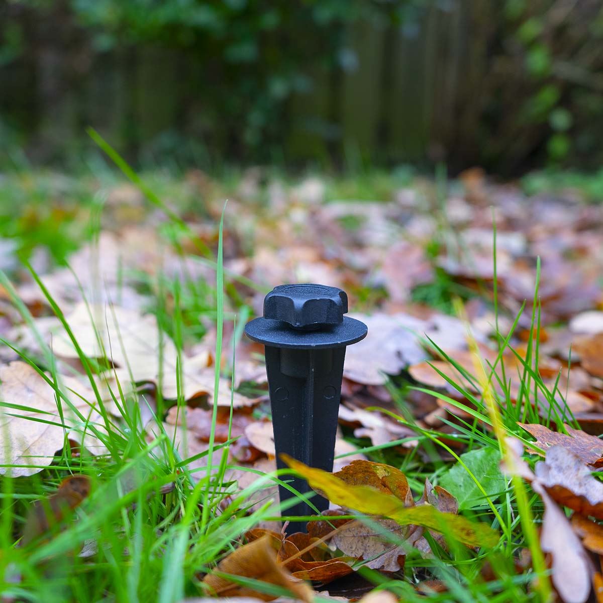 Nedis Outdoor Ground Spike for Floodlight Mouting | 2 pcs | Aluminium | Black