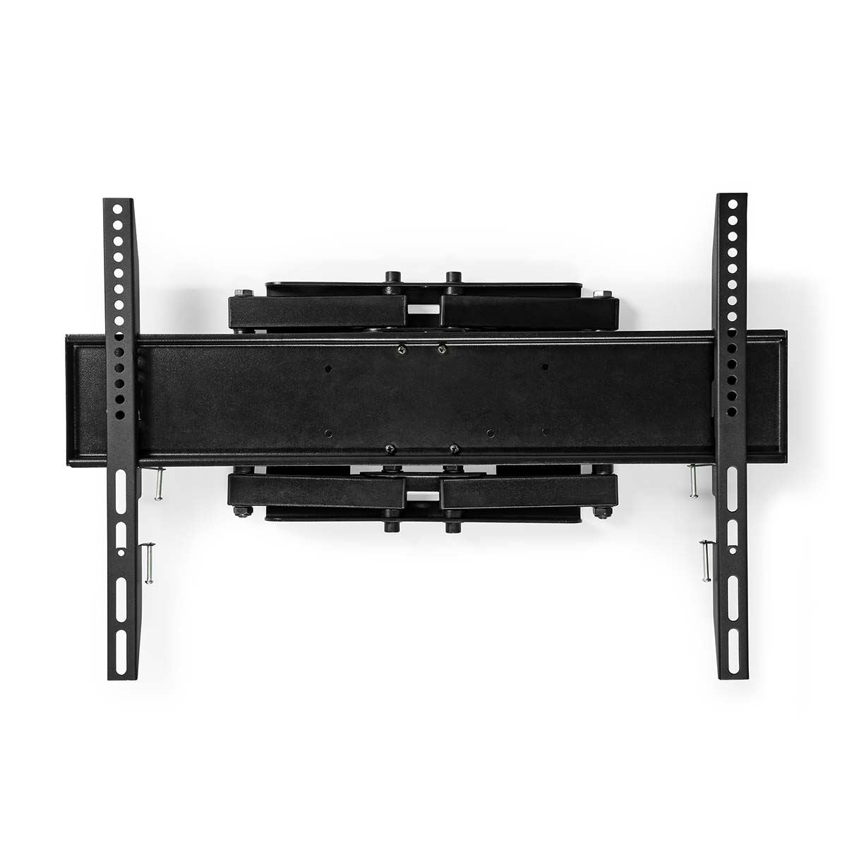 Nedis Full Motion TV Wall Mount | 37 - 80 " | Maximum supported screen weight: 35 kg | Tiltable | Rotatable | Minimum wall distance: 75 mm | Maximum wall distance: 330 mm | 6 Pivot point(s) | Steel | Black