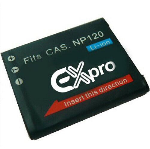 Ex-Pro NP-120, NP120 Casio Li-on Digital Camera Battery